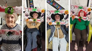 Spooky celebrations at Manchester care home